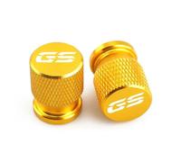 Coperchio Valvola Per B&MW GS R1200GS R1250GS R 1200GS R1250 GS R 1250 GS LC ADV Tappo Di Copertura Dello Stelo Della Valvola Del Pneumatico Della Motocicletta(Gold)