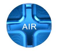 Coperchio Valvole Forcella Forcella Ammortizzata Bicicletta in Lega di Alluminio Forcella Anteriore Coperchio valvola Ermetico Bici Axxessory(Blu)