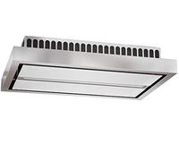 Coperchio ventilato 120x60cm, ventilatore a soffitto in acciaio inox/ebm-Pabst-Motor/aspirazione potente 940m3/h e silenzioso/cappa aspirante con aspirazione/purificatore d'aria tramite ionizzazione.