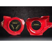 COPERCHIO VENTOLA GX240 originale/di qualità adatto for GX270 8HP 9HP 4T 3KW 3800 GENERATORE AVVIAMENTO ALLOGGIAMENTO IN METALLO GRANDE VOLANO SHOURD(Quality Fan Cover)