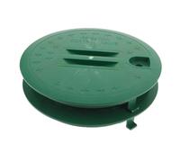 Coperchio Verde Irrigazione Rotondo 2 Valvola Plastica Pezzi | Controllo Manuale, Resistenza alle Intemperie, Leggero, per Prato e Progetti Agricoli