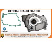 COPERCHIO VOLANO +CARTER POMPA ACQUA ORIGIN PIAGGIO VESPA GTV 300 2012 2013 2014