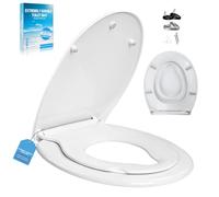 Coperchio WC con sedile per bambini, antibatterico e resistente ai raggi UV | Coperchio WC con sedile per bambini, piccolo sedile WC di facile montaggio, fino a 250 kg, con funzione di sgancio rapido