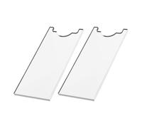 Coperini Di Letti - Set Di Paraurti A Parete Trasparente A 2 Pezzi, Protezioni Per Mobili Non Slip, Distanziatore Del Telaio Del Letto Durevole Per Sicurezza E Stabilità | Accessorio Per Hotel Per Dor