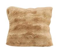 Coperta a due strati per soggiorno, camera da letto, decorazione invernale, calda coperta in peluche e federa per cuscino in pile di poliestere, cuscino per divano o un accessorio caldo e confortevole