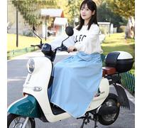 Coperta A Rullo Invernale Con Strisce Riflettenti E Borsa, Coprigambe For Scooter Impermeabile, Grembiule Universale For Gambe Di Scooter, Protezione Calda(Sky blue)