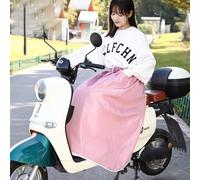 Coperta A Rullo Invernale Con Strisce Riflettenti E Borsa, Coprigambe For Scooter Impermeabile, Grembiule Universale For Gambe Di Scooter, Protezione Calda(Pink)