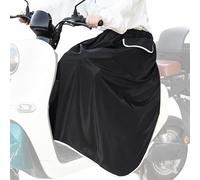 Coperta A Rullo Invernale Con Strisce Riflettenti E Borsa, Coprigambe For Scooter Impermeabile, Grembiule Universale For Gambe Di Scooter, Protezione Calda(Black)