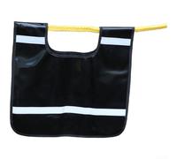 Coperta ammortizzante per verricello, piegata, 50 x 50 cm, spiegata, 50 x 100 cm, con strisce riflettenti, per salvataggio all'aperto e recupero fuoristrada in deserto, montagna e terreni fangosi