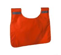Coperta ammortizzante per verricello, resistente, per recupero fuoristrada, con strisce riflettenti e tasca portaoggetti per camion 4x4, SUV, arancione, 43 x 49 cm
