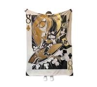 Coperta Anime Hazbin Hotel 3D stampata coperta divano coperta autunno inverno calda flanella coperta casa biancheria da letto prodotti 120 x 150 cm, Tipo 13, 120*150cm, Anime