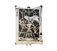 Coperta Anime Hazbin Hotel 3D stampata coperta divano coperta autunno inverno calda flanella coperta casa biancheria da letto prodotti 120 x 150 cm, Tipo 14, 120*150cm, Anime