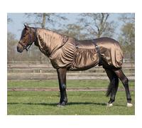 Couverturel anti-eczéma pour cheval Q-essentials Marron 165 cm (lunghezza totale: 215 cm)