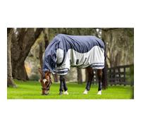 Coperta anti-insetti per cavallo impermeabile con copricollo LeMieux Arika Shower-Tek Bleu 5'6"