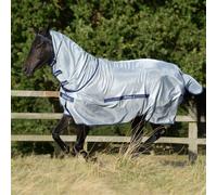 Coperta anti-mosche per cavalli Bucas Buzz-Off Full Neck Bleu 85 cm