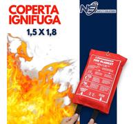 Coperta antifiamma 1,5 x 1,8 perfetta per cucina ristorante casa
