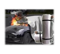 Coperta antincendio ad Alta Resistenza per Auto e Camion, Grande Coperta per Saldatura in Fibra di Vetro, Isolamento Termico ignifugo, Protezione antincendio di Sicurezza per la sopravvivenz