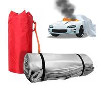 Coperta antincendio di Emergenza per Auto, Coperta di soppressione del Fuoco del Silicone bifacciale, Grande Coperta di estinzione del Fuoco Sicurezza di Sopravvivenza per Veicolo, casa, Cucina