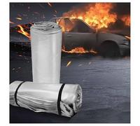 Coperta Antincendio In Fibra Di Vetro Grande Per Auto - Telo Ignifugo Speciale Per La Lotta Antincendio Con Borsa Per Il Trasporto Per Incidenti Con Veicoli Elettrici/a Benzina(4x6 m/13.13x19.7 ft)