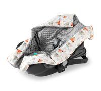 Coperta Bimbi Neonati 70x90cm per Seggiolino Auto Copertina Passeggino Ovetto