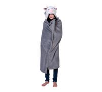 Coperta calda con cappuccio Mucca di Cozy Noxxiez