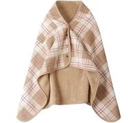 Coperta Calda For Sedia A Rotelle, Sciarpa A Scialle Scozzese, Scialle For Spalle, Coperta Multifunzione A Doppio Strato In Tartan Scozzese, Coprigambe E Scaldapiedi, Poncho A Mantella(D)