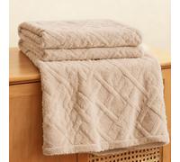 Coperta coccolosa soffice 150x200 coperte, coperta coccolosa calda e spessa soffice, coperta per divano coperta per divano coperta invernale, coperta per divano per letto divano ufficio ragazza (Khaki