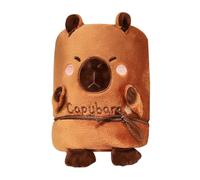 Coperta con cappuccio Capybara | Coperta confortevole in peluche Capybara, coperta a forma di animale divertente, coperta da mantello portatile, coperta da viaggio oversize, coperta con cappuccio