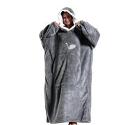 Coperta Con Cappuccio Oversize Maglione In Pile Caldo Oversize Con Tasca | Coperta Invernale Indossabile A Cappuccio Per Campeggio, Passeggiate Col Cane, Riunioni Di Famiglia, Guardare La TV E Pis