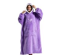 Coperta Con Cappuccio Per Adulti Pullover Oversize in Morbido Pile Caldo | Coperta Invernale Indossabile A Cappuccio Per Campeggio, Passeggiate Col Cane, Riunioni Di Famiglia, Guardare L