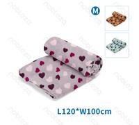 Coperta con stampa a cuori