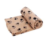 Coperta con stampa zampette