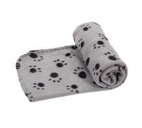 Coperta con stampa zampette