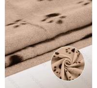 Coperta con stampa zampette