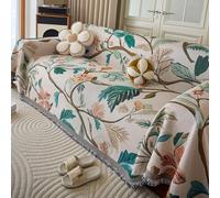 Coperta copridivano Boho, copridivanos in morbido tessuto misto per divano a 3 cuscini, copridivanos lavabile per mobili per cani e animali domestici F 180 * 180cm/70.87 * 70.87in