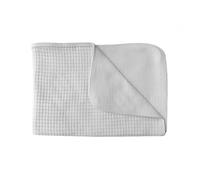 Coperta Culla Single Bamboom - 100x75 cm - Pearlgrey in Bambù Organico