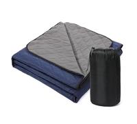 Coperta da Esterno, Coperta da Esterno Impermeabile Coperta Impermeabile Coperta Impermeabile Coperta da Viaggio per Esterno per Campeggio, Stadio, Escursionismo e Festival (blu