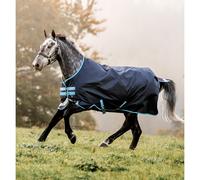 Coperta da esterno per cavalli Horseware Amigo Bravo 12 Turnout 50g Bleu 6'9"