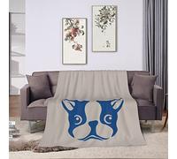 Coperta da Letto Terrier Dog Coperta per Divano E Letto Comodo Morbida Copridivano, per Picnic, Campeggio, Office, 100x125cm