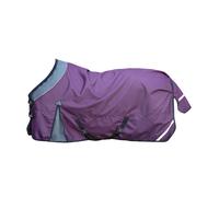 HKM Liberty Coperta per cavalli Bordeaux/Grigio 115 cm