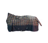 HKM Pittsburgh Karo Coperta per cavalli Blu navy/Marrone a quadri 115 cm