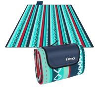 Coperta da picnic all'aperto con supporto impermeabile con manici per campeggio Picnic Escursionismo BBQ Coperta da campeggio da viaggio e maniglia per il trasporto