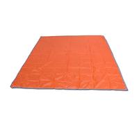 Coperta da Picnic All'aperto in Tessuto Oxford Impermeabile, Tappetino da Campeggio con 4 Fori Angolari per Tettoia per Riparo da Spiaggia, Giardino, Terrazza, Campeggio (200 * 210 cm)