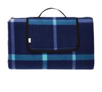 Coperta da picnic con retro impermeabile Ufficio 200 x 200 cm Studio Plaid blu