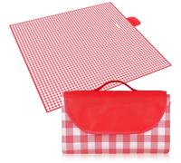 Coperta da picnic, Coperta da picnic impermeabile 200x200 cm, Tovaglia da picnic impermeabile, Tappetino da picnic pieghevole con manico, Adatto per escursionismo, viaggi, campeggio, attività