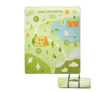 Coperta da picnic per uso esterno, pieghevole e lavabile in macchina, tappeto con design a tema giochi per picnic | per giardino posteriore campeggio stadio spiaggia soggiorno prato fest