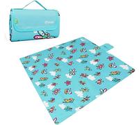 Coperta Da Picnic Portatile Coperta da picnic portatile Tappetino pieghevole Oxford resistente alla sabbia e impermeabile for campeggio in famiglia sull'erba Leggera Riutilizzabil(D/200x200cm)