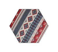 Coperta da picnic, resistente agli strappi, tappetino da campeggio, coperta da viaggio, portatile, accessorio da campeggio, tappeto esagonale per adulti, famiglia, bambini, attività all'aperto