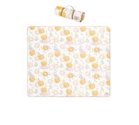 Coperta Da Picnic Tappetino Da Picnic, Tappetino Antiumidità, Spesso, For Esterni, Di Grandi Dimensioni, For Tende Da Campeggio, Interno, Tappeto Speciale Per Esterno, Barbecue,Spiaggia(Yellow-M)