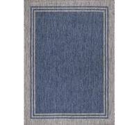 coperta da picnic Tappeto for interni, patio, veranda, impermeabile, facile da pulire, anti-perdita di pelo(Blue)